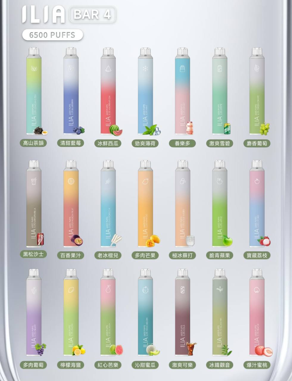 ILIA四代拋棄式6500口(買十送一隨機)