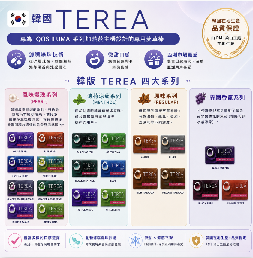 韓版 TEREA 煙彈專用加熱菸草棒