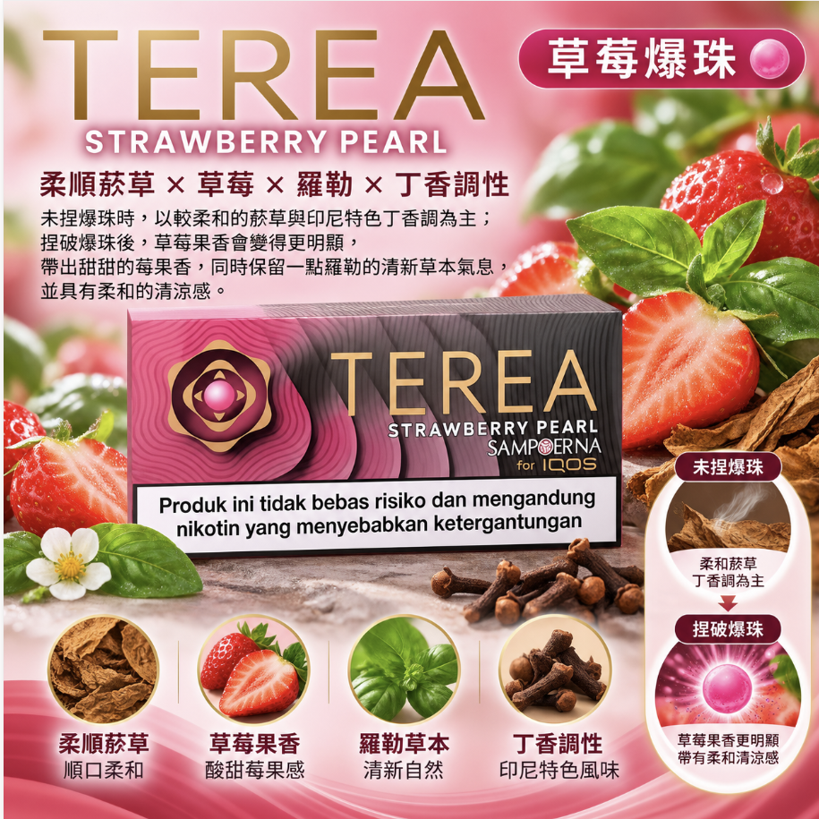 (亞版)TEREA煙彈 IQOS加熱菸主機專用